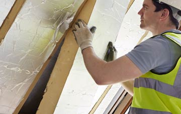 Halmer End loft insulation